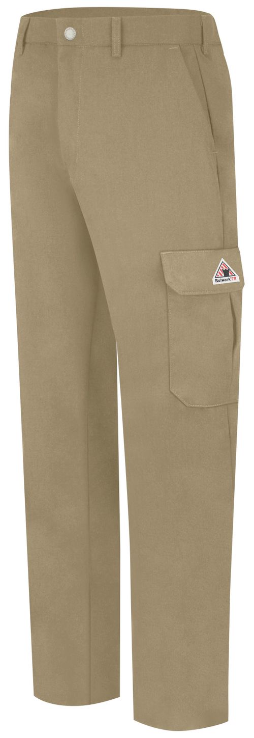 bulwark-fr-cargo-pants-pmu2-lightweight-khaki-front.jpg