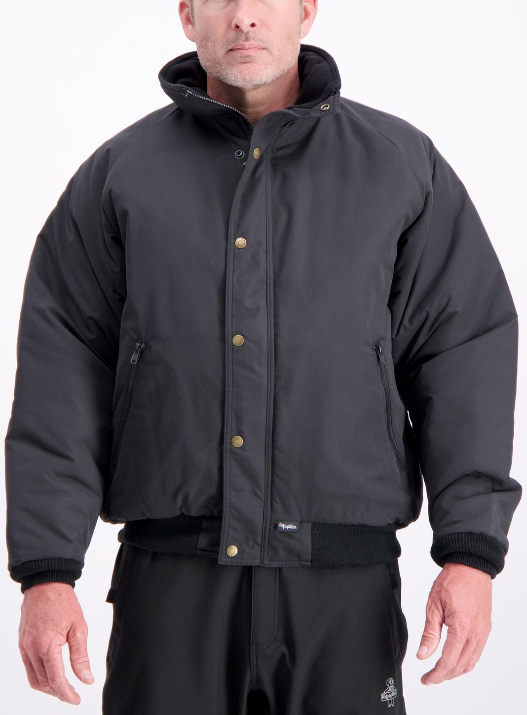 RefrigiWear 0450 Chillbreaker Insulated Work Jacket Black Example