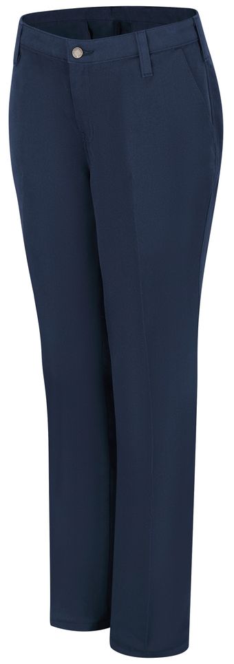 Workrite FR Women's Pants FP45, Station No. 73 Uniform Navy Front