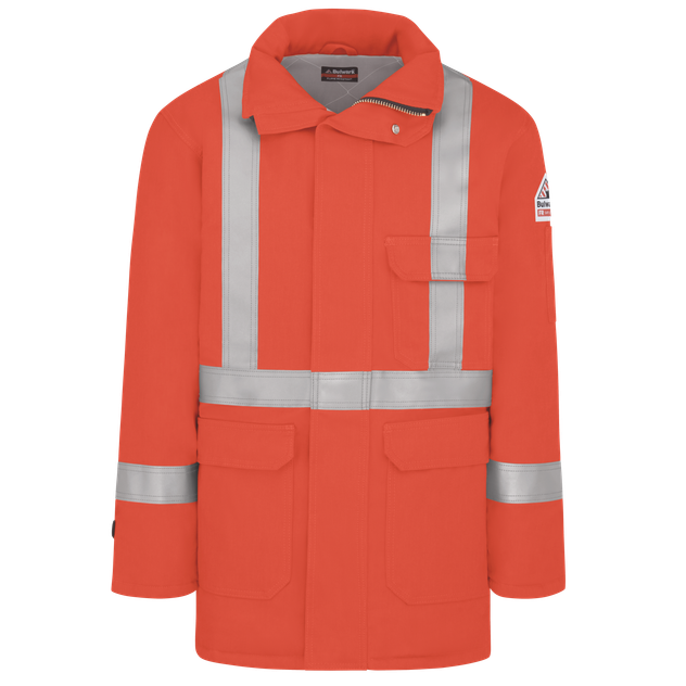Bulwark-fr-jlps-heavyweight-insulated-deluxe-parka-hi-vis-reflective-striping-front