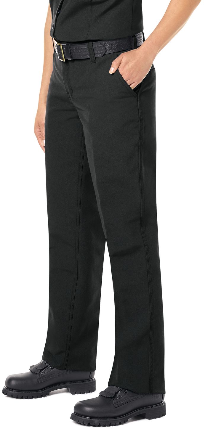 Workrite FR Women's Pants FP51 Classic Firefighter Black Example Left