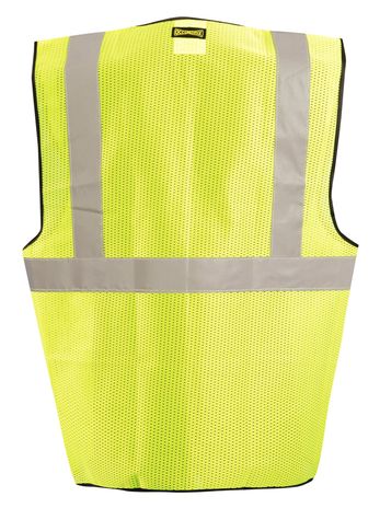 Occunomix Class 2 LUX-SSGC Mesh Standard Hi-Viz Vest Yellow