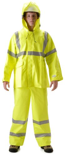 Hi Vis Chemical Resistant Outerwear; Arc flash rating: HRC 2 - 8 to 25 ...