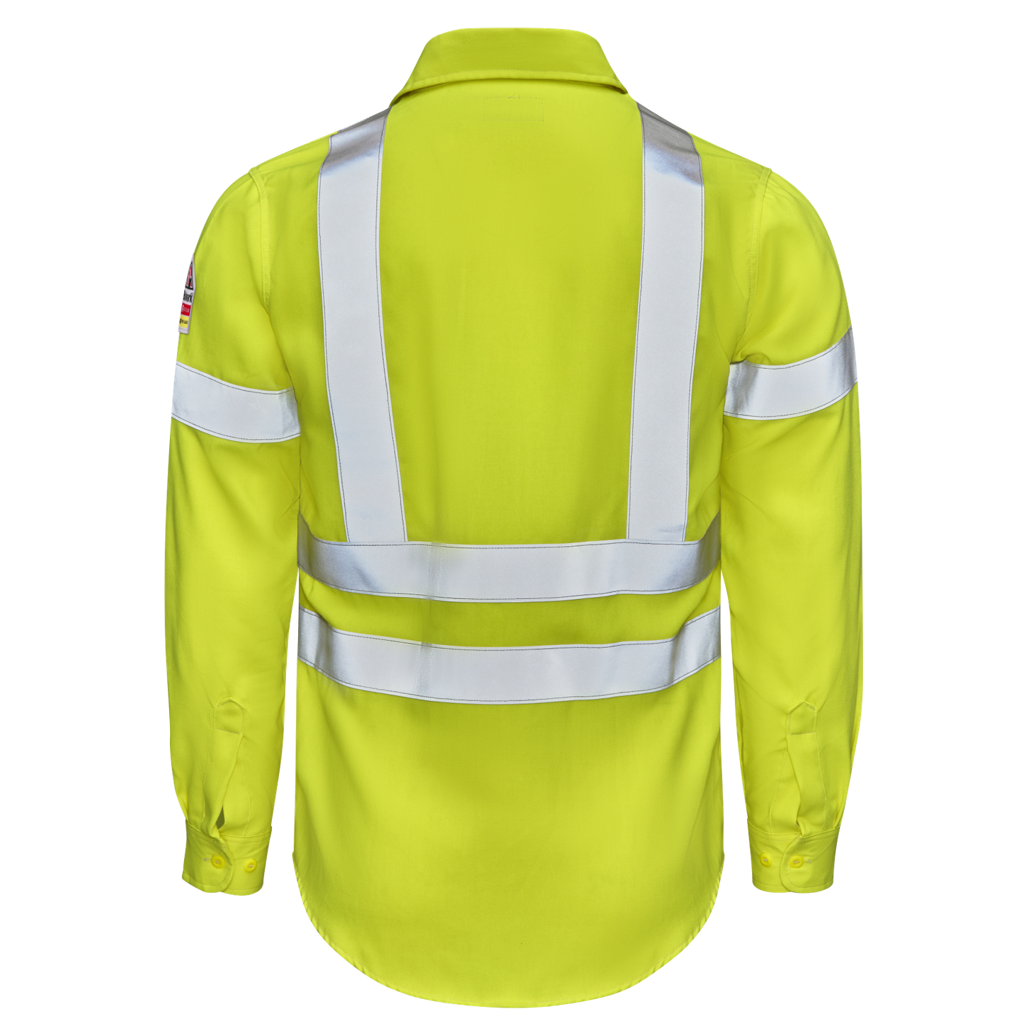 Bulwark-fr-s1w2-hivis-work-shirt-back
