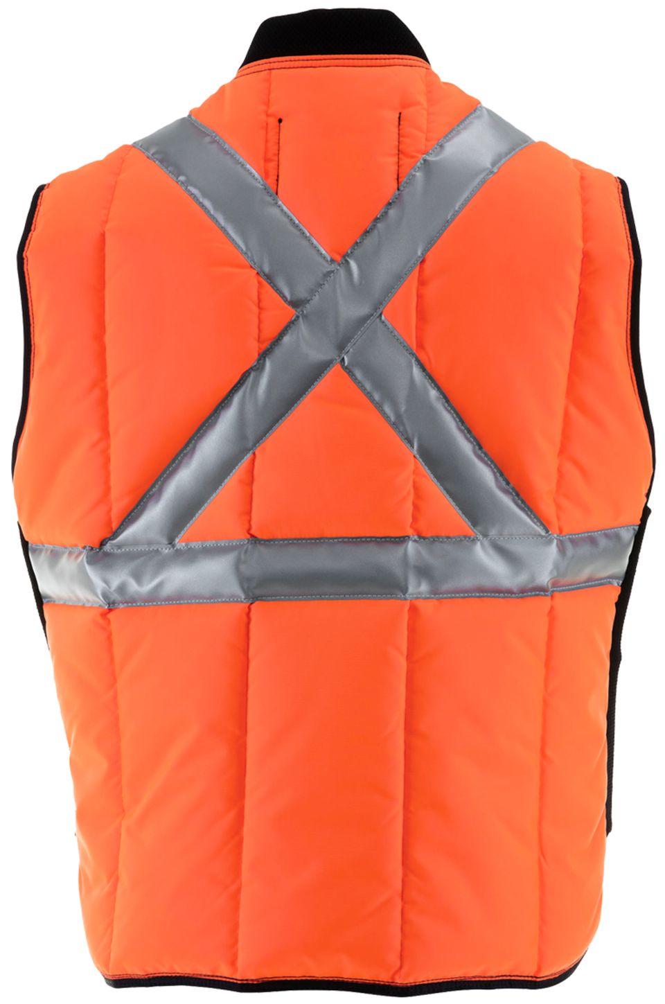 RefrigiWear 0399L2 HiVis Iron-Tuff Vest Orange Back