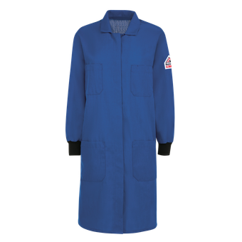 Bulwark-fr-knc3-womens-lab-coat-with-knit-cuffs-front
