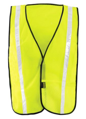 Occunomix LUX-XGTM Hi-Viz Mesh Gloss Vest Yellow Front