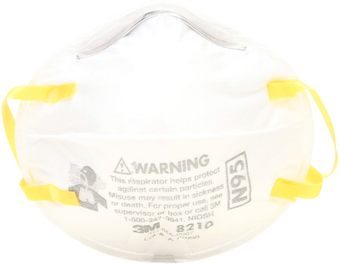 3M Particulate Respirator 8210 - N95 Front