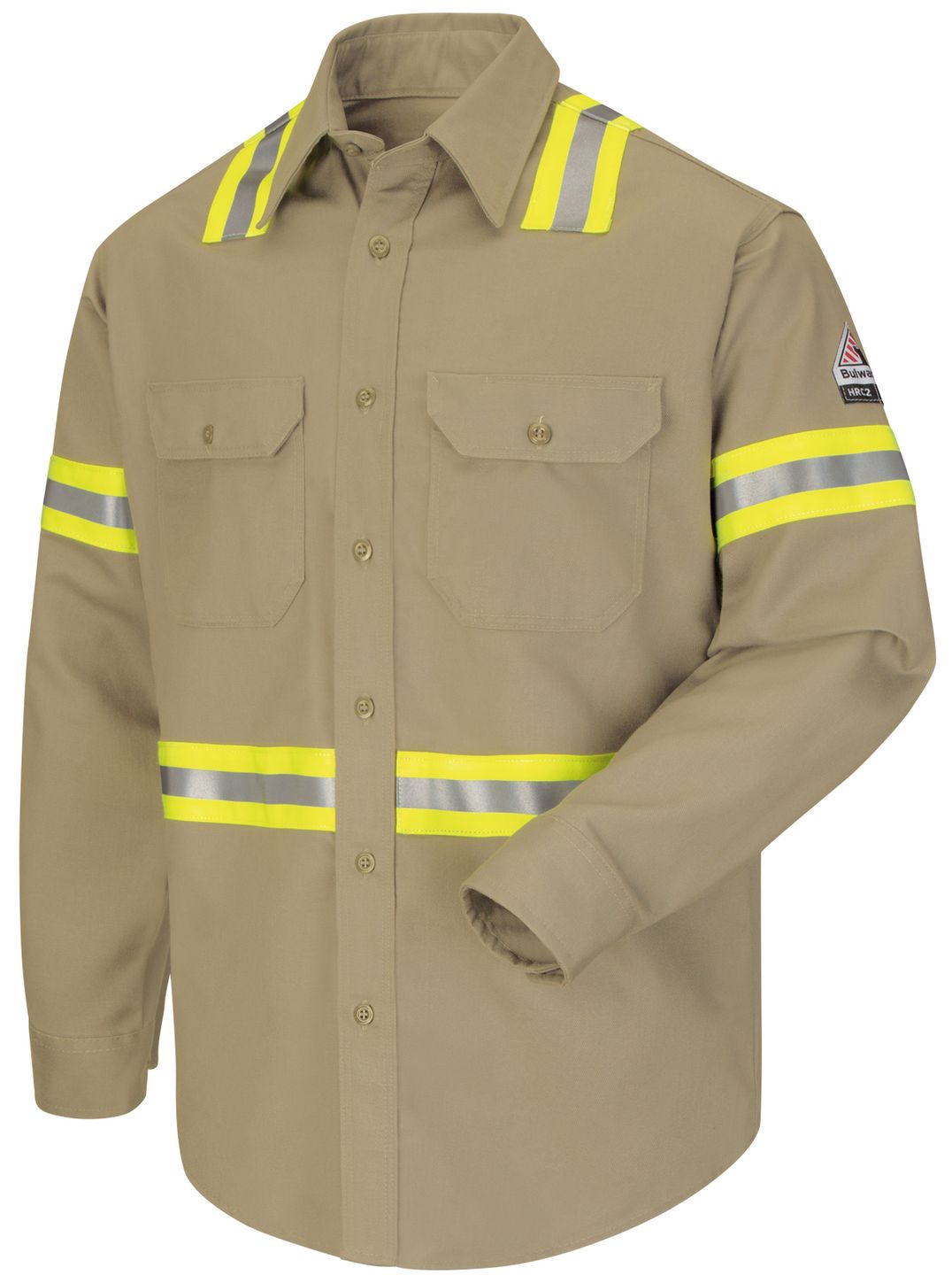 bulwark-fr-shirt-sldt-midweight-enhanced-visibility-uniform-khaki-front.jpg