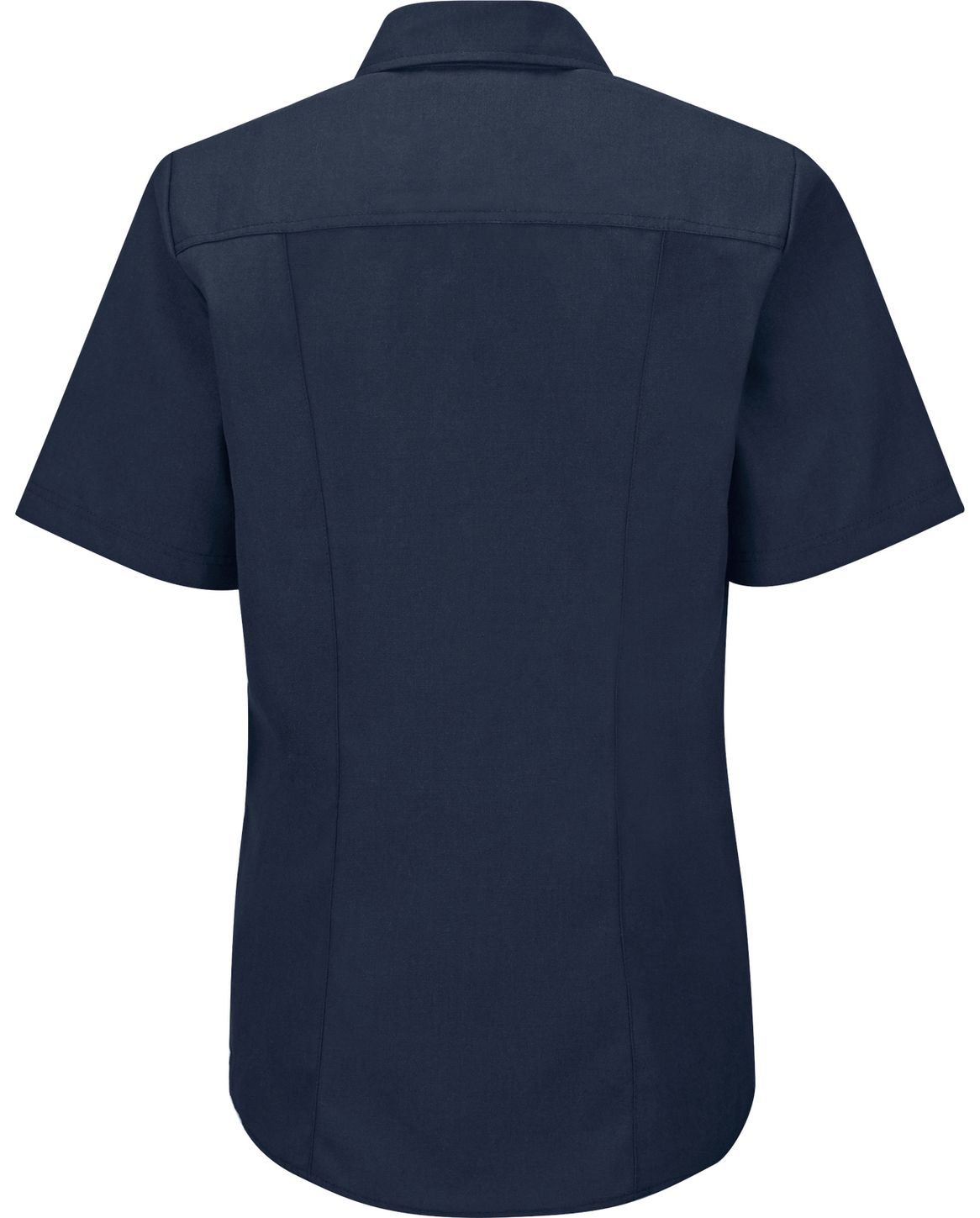 Workrite FR Women's Firefighter Shirt FSF3, Classic Short Sleeve Navy Back