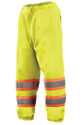 Occunomix ECO-TEM2T Hi-Viz Two-Tone Mesh Pants, Class E