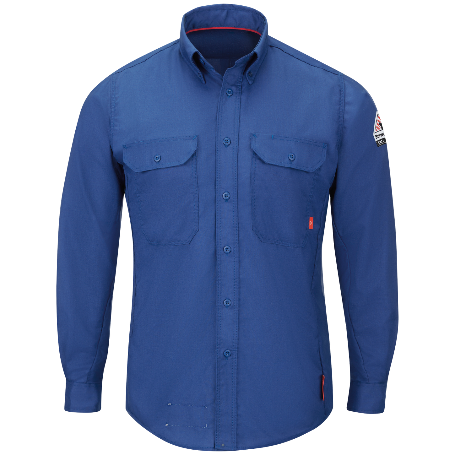 Bulwark-fr-qs24-lightweight-comfort-shirt-royal-blue-front