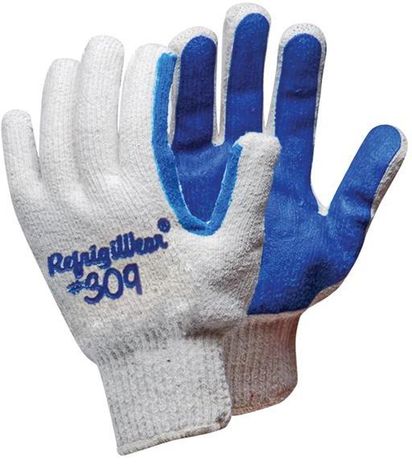 RefrigiWear Cold Weather Apparel - Palm Coated String Grip Glove 0309