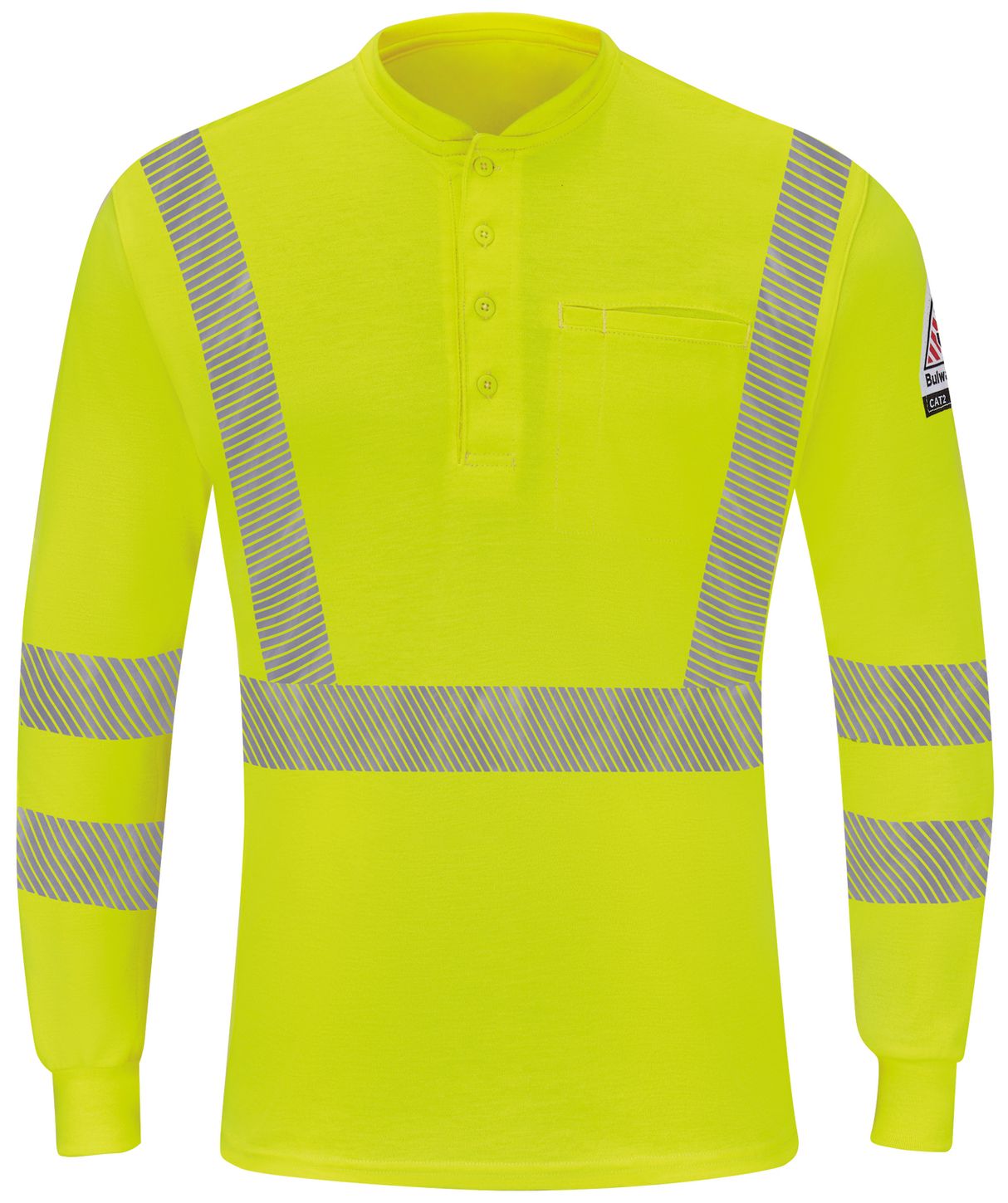 bulwark-fr-hi-visibility-long-sleeve-sml4-lightweight-henley-yellow-green-front.jpg