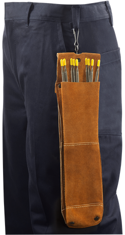 Steiner Leather Rod Holder 92190 Snap Hook Example