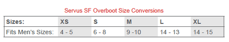 North Safety Servus SF Rubber Overboots - 11001