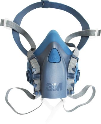 3M 7500 Respirator Mask Detailed View