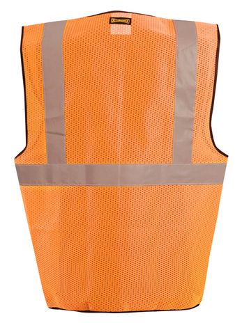Occunomix Class 2 LUX-SSGC Mesh Standard Hi-Viz Vest Orange