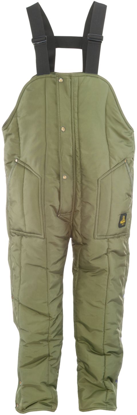 RefrigiWear 0385 Iron-Tuff Cold Weather Work Overall - High Bib Sage Front