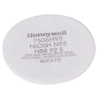 Honeywell North Safety 7506N95 Respirator Pre-Filters N95 N Series