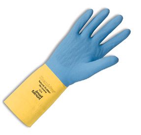 Ansell Yellow Neoprene Protective Sleeves 59-050 - 18 — Legion