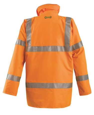 Occunomix Premium 5 In 1 Parka Jacket LUX-TJFS Back Orange