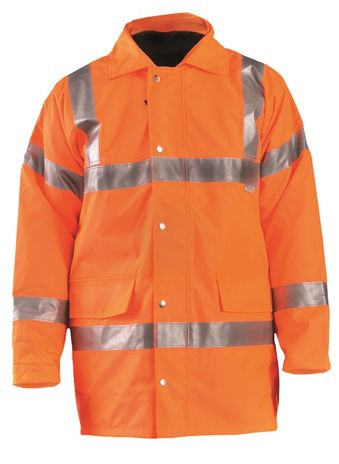 Occunomix Premium 5 In 1 Parka Jacket LUX-TJFS Front Orange