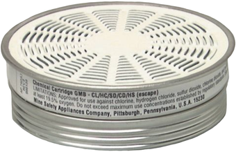 MSA 464032 Acid Gas Comfo Cartridge