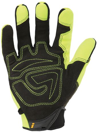 Ironclad I-VIZ™ REFLECTIVE GREEN Glove palm