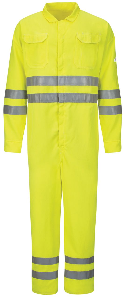 bulwark-fr-hi-visibility-coverall-cmd8-lightweight-deluxe-with-reflective-trim-yellow-green-front.jpg