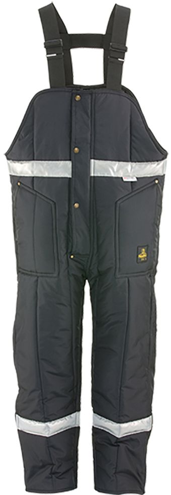 RefrigiWear 0386 Iron-Tuff Winter Work Overall High Bib With Reflective Tape
