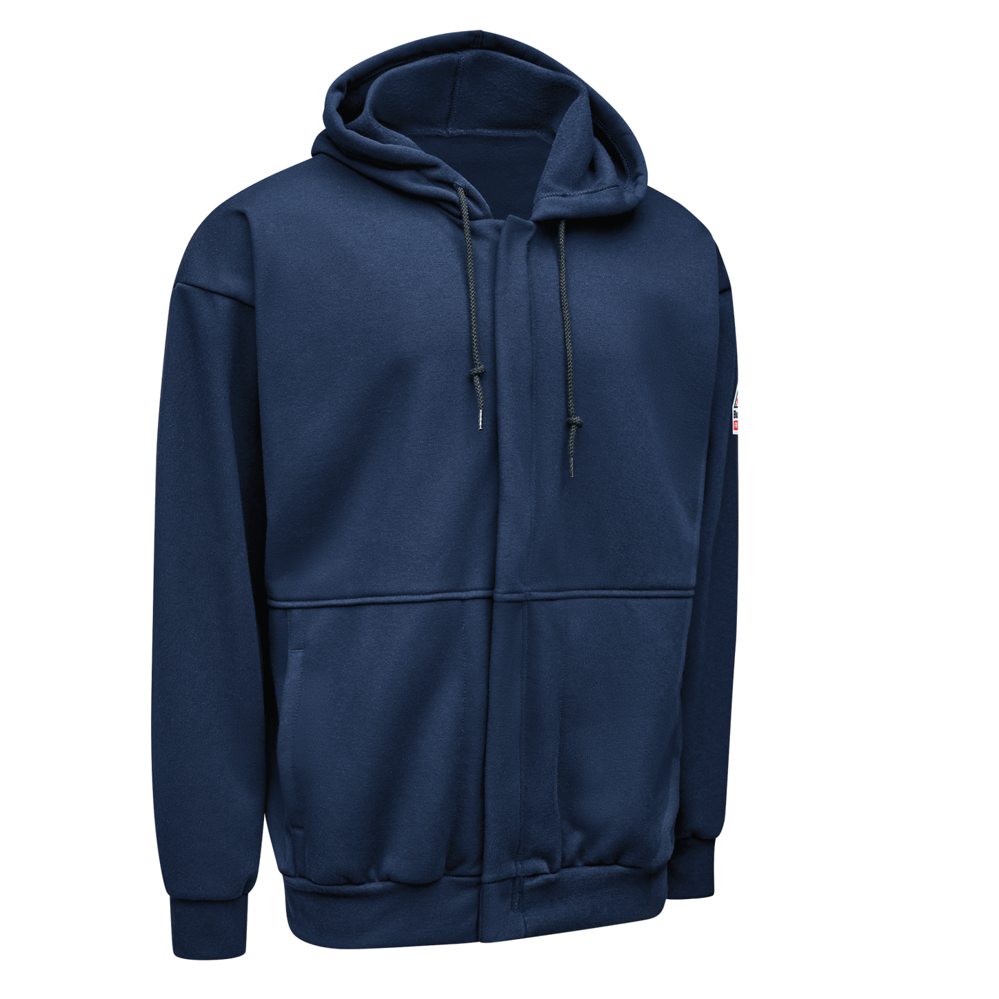 Bulwark-fr-smz8-full-zip-fleece-navy-side