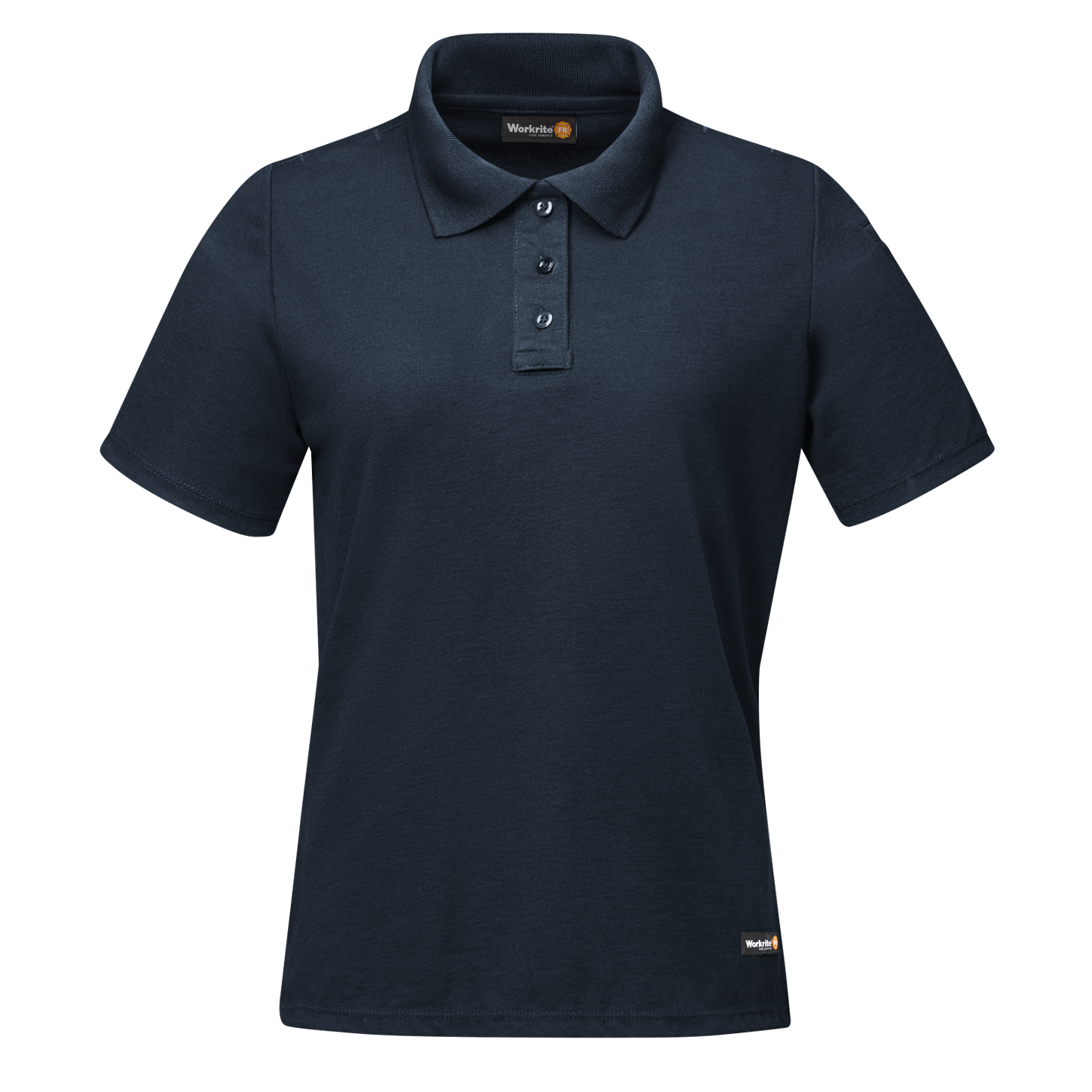 Workrite-fr-womens-ft11-polo-shirt-navy-front