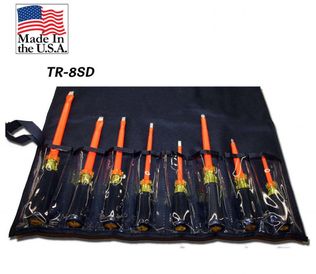 Cementex TR-10SD Insulated Screwdriver Roll, 10PC