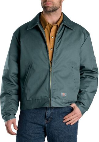 Dickies Men's Outerwear - Lined Eisenhower Jacket TJ15 - Lincoln Green