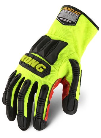 KONG Original Oil & Gas Safety Impact Gloves X-Large Orange NEW