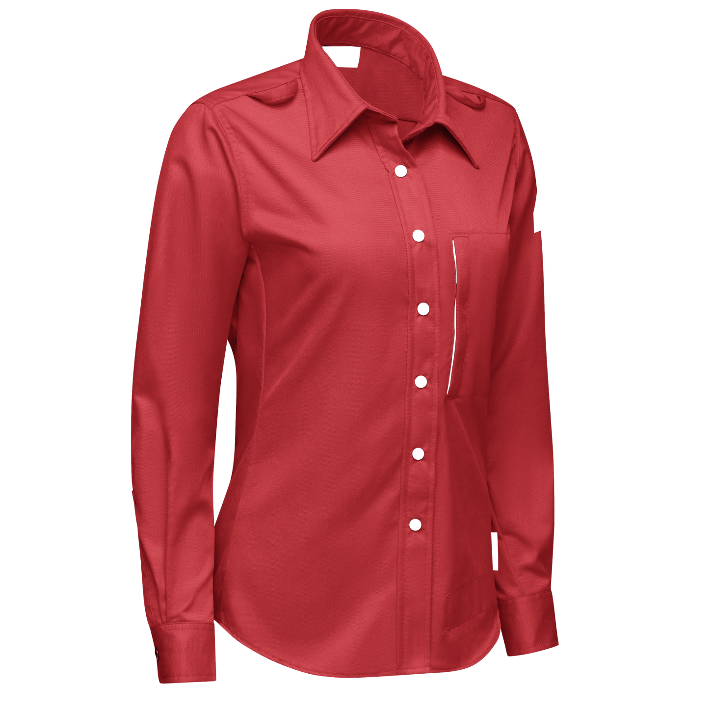 Bulwark-fr-qs27-womens-iq-series-midweight-comfort-woven-shirt-side
