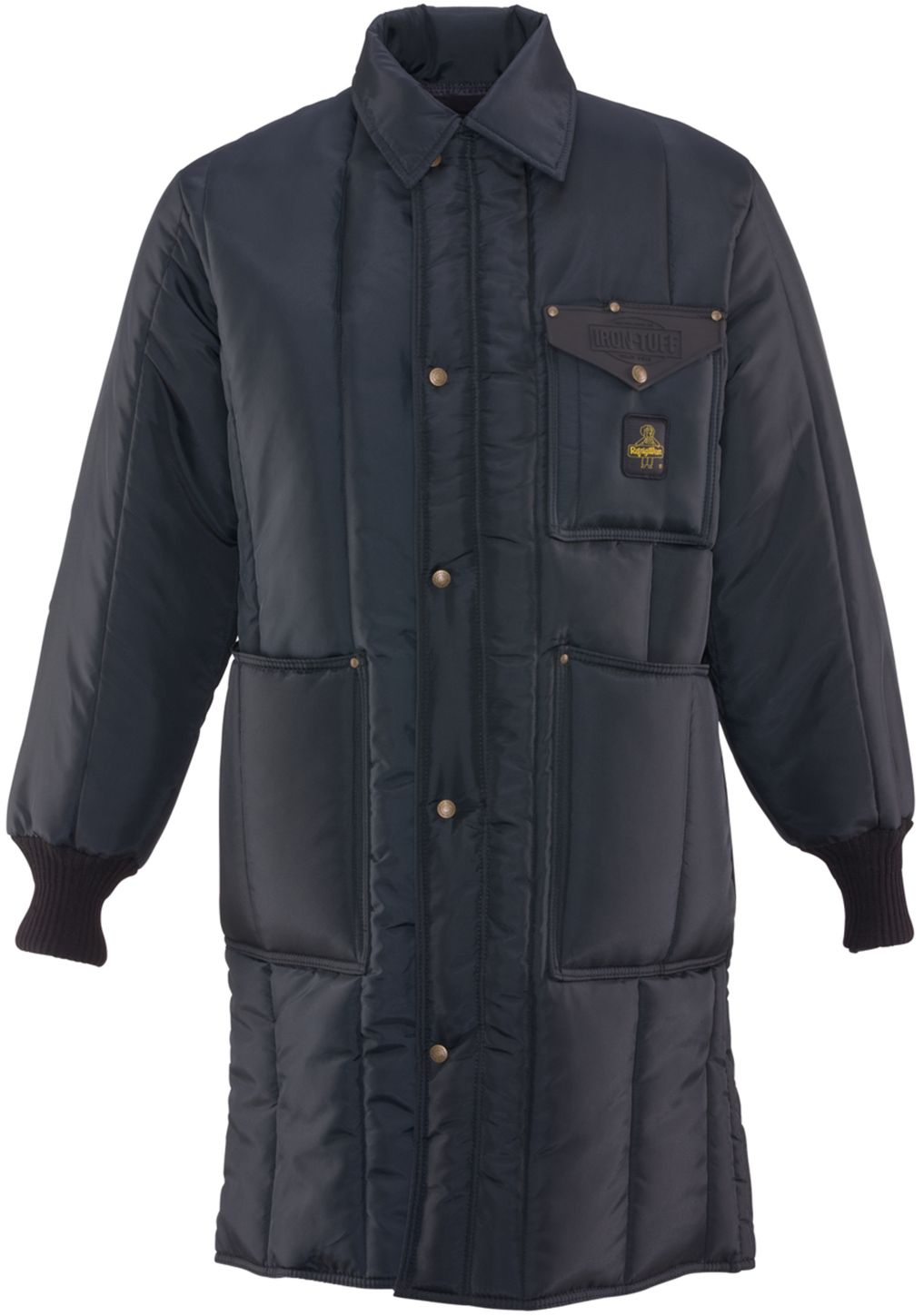 RefrigiWear 0341 Iron-Tuff Inspector Insulated Work Coat Knee Length Front