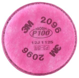 3M 2096 P100 Filters - Nuisance Acid Gas Relief