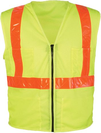 OK-1 Mesh Safety Vest SVLMO in Yellow