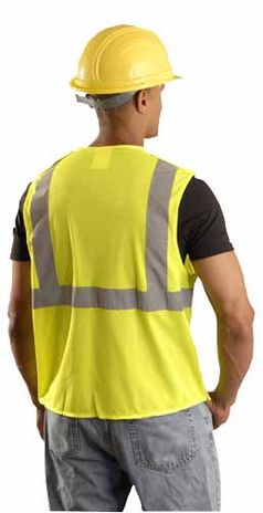 Occunomix LUX-SSGCB OccuLux Hi Vis Vest Back