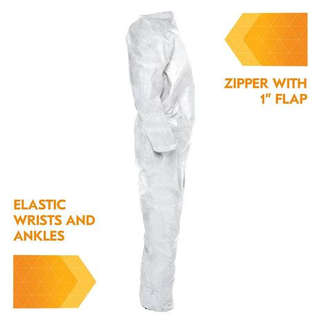 Kimberly Clark Kleenguard Coverall A20 Breathable - White Right