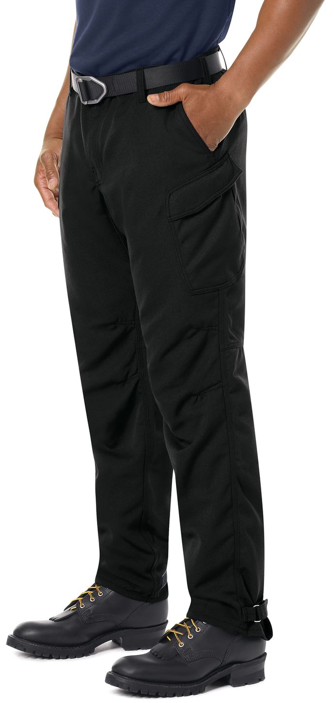 Workrite FR Pants FP62 Wildland Dual-Compliant Tactical Midnight Navy Black Example Left