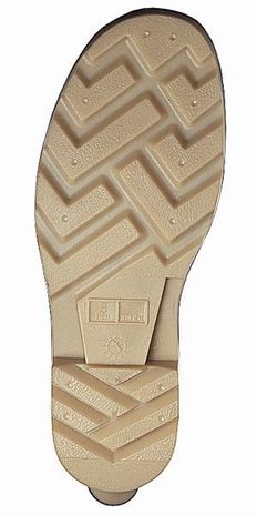 Cleated Outsole of Tingley 51144 PVC Work Boots