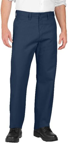 Dickies Men's Pants - Industrial Flat Front Pant LP812 - Navy