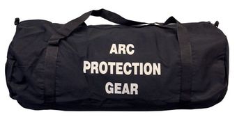 cpa 909 arc gear bag for arc flash clothing kits side view