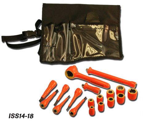 Cementex ISS14-18 1/4" Square Drive Socket Set, 18PC