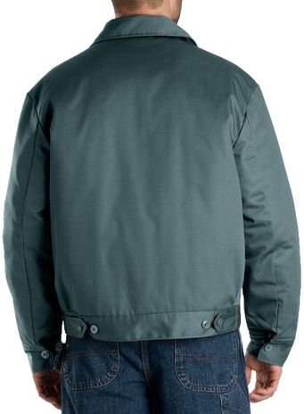 Dickies Men's Outerwear - Lined Eisenhower Jacket TJ15 - Lincoln Green