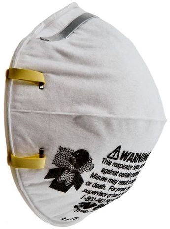3M Particulate Respirator 8110S - N95 Side