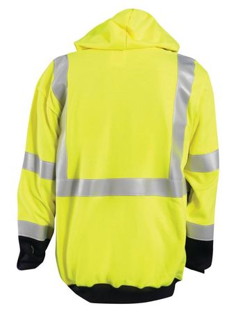 Occunomix LUX-SWT3ZFR Flame Resistant Full-Zip Hoodie Back